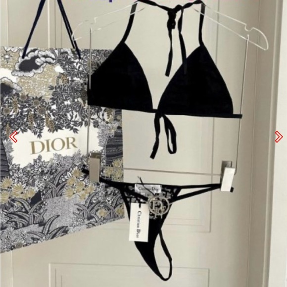 Dior Black Bra Intimates & Sleepwear - Picture 3 of 7